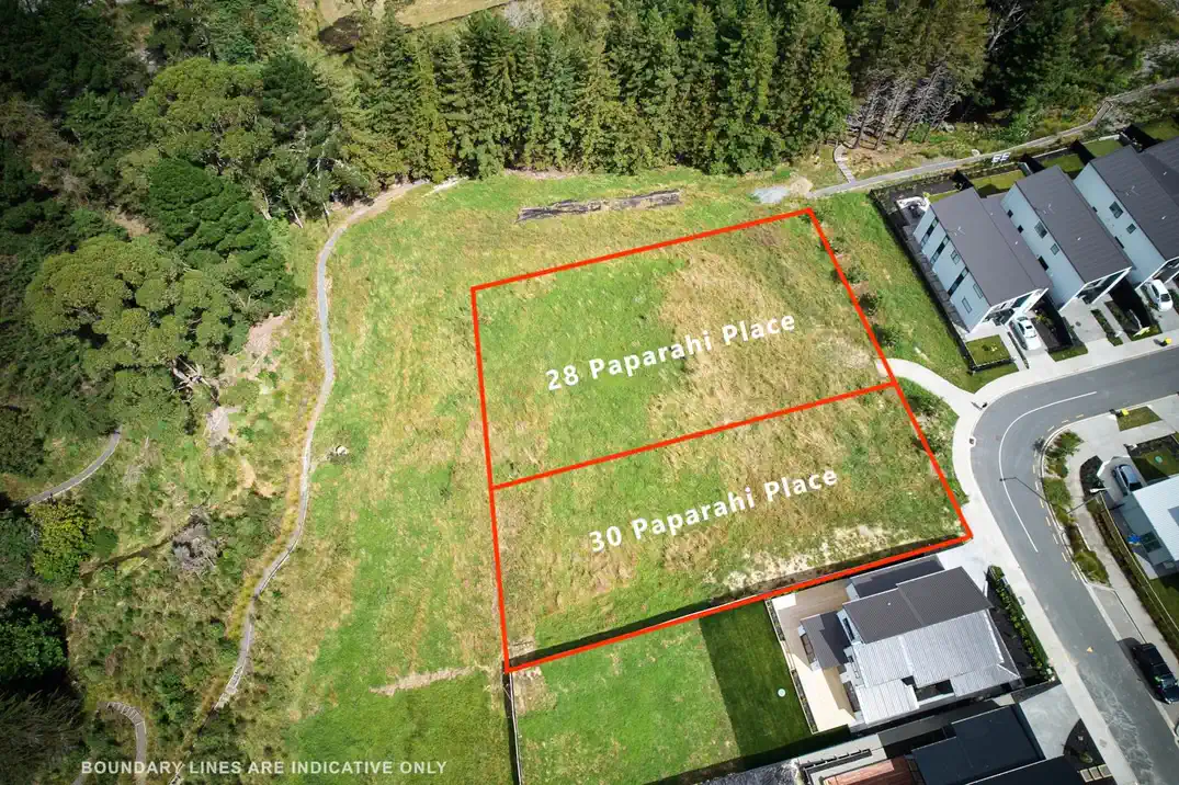 2267m2 section with 2 titles, RC approved for 14 new homes, 28 & 30 Paparahi Place, Orewa, Auckland
