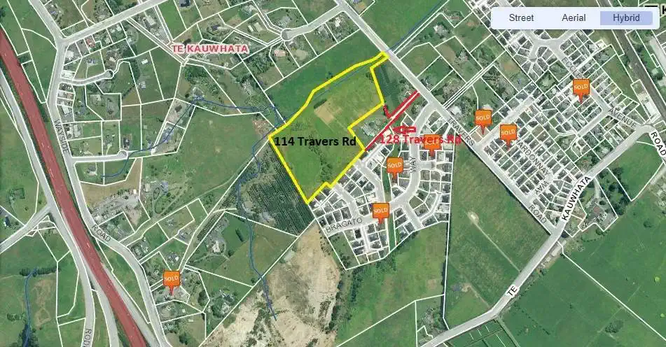 Motivated Vendor, 7.3 Ha Resource Consented- 66 Family Size Sections, 114 & 128 Travers Road, Te Kauwhata, Waikato