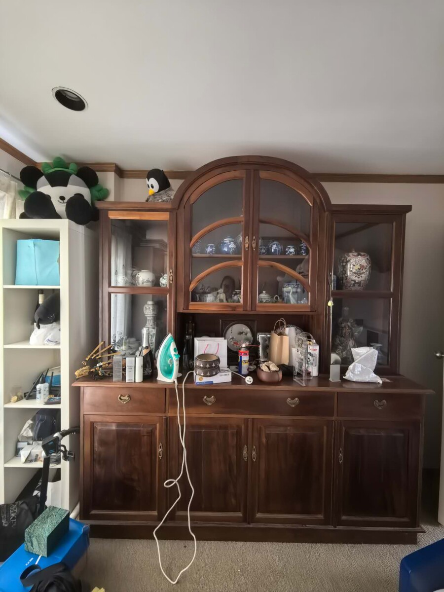 Cabinet only, the stuff in the cabinet not included