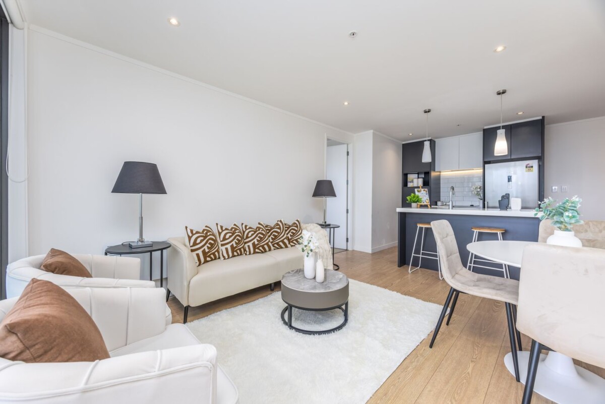 2 beds 2 baths apartment (63m2), 805/147 Nelson Street, Auckland
