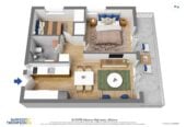 Albany school zone, 2 beds 1 bath apartment with 2 car parks, minutes to Albany Mall, 2/437B Albany Highway, Albany, Auckland