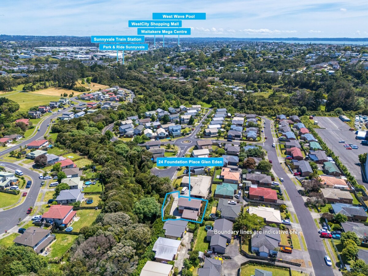 Overseas Owners must sell, 4 beds house on 473m2 section, overlooking a tranquil bush reserve, close to park, school, shopping centres, 24 Foundation Place, Glen Eden, Auckland