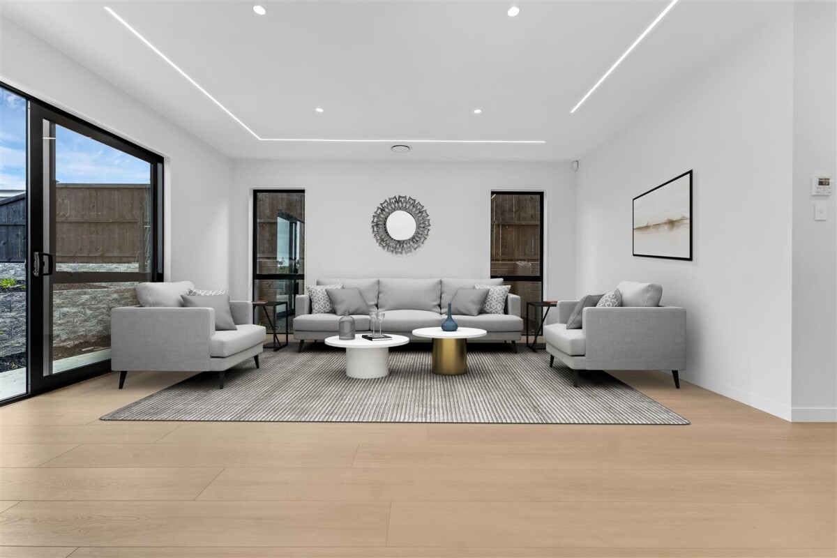 Brandnew 6 beds house with 2 beds granny flat on 800m2 section, Central air-conditioning, EV charging, walks to Pine Harbour, Beachlands hub, Golf Resort, 4 Hutukawa Drive, Beachlands, Auckland