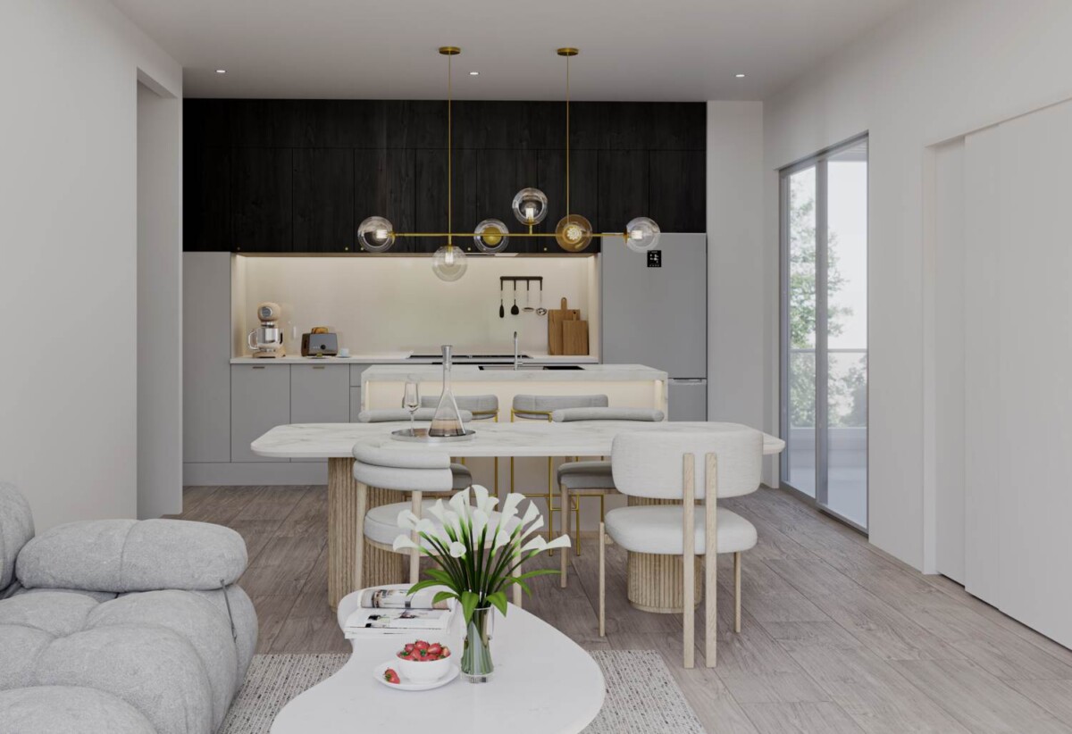 Westlake school zone, brandnew 2 beds 1 bath apartment, minutes from Wairau Park’s business and shopping hub, Pak n Sav around the corner, 1-6 246 Wairau Road, Glenfield, Auckland