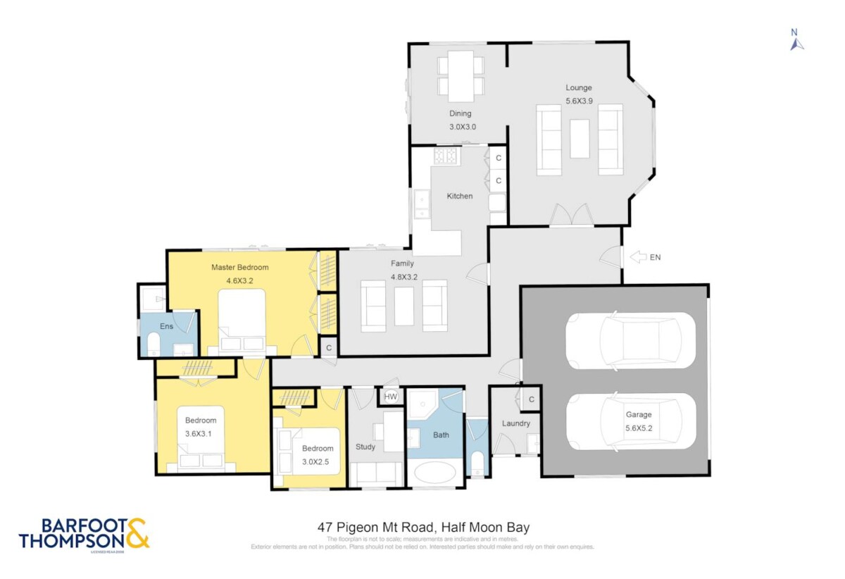 Once in 21 years, Macleans school zone, brick 3 beds + study, 2 baths house on 675m² section, walks to Half Moon Bay Marina, live or develop, 47 Pigeon Mountain Road, Half Moon Bay, Auckland