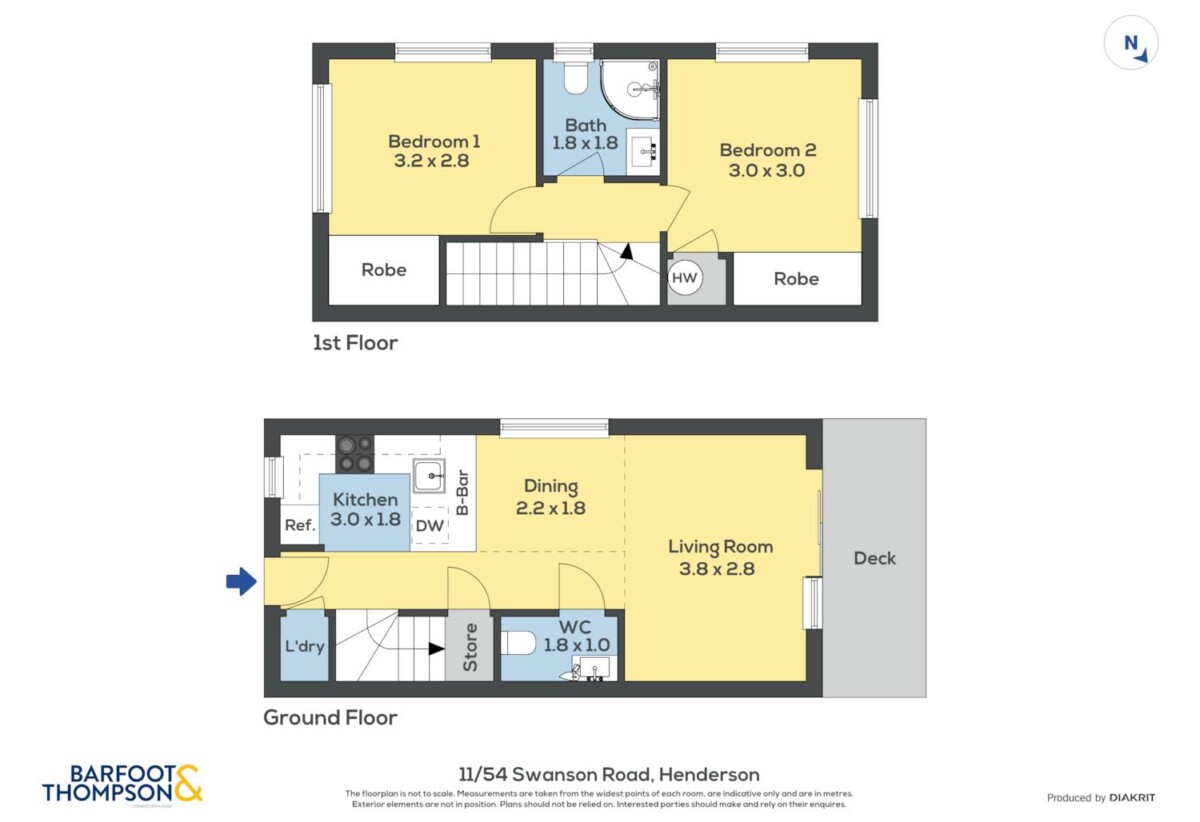Balance of Master Builder Warranty, Freehold 2 beds home, No body corporate fees, close to local shops, Henderson town centre, 11/54 Swanson Road, Henderson, Auckland