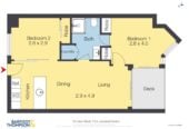 Urgent Sale! Oversea Vendor Wants its SOLD, Auckland Girls’ Grammar School zone, Freehold 2 beds 1 bath apartment, 1105/15 Union Street, City Centre, Auckland