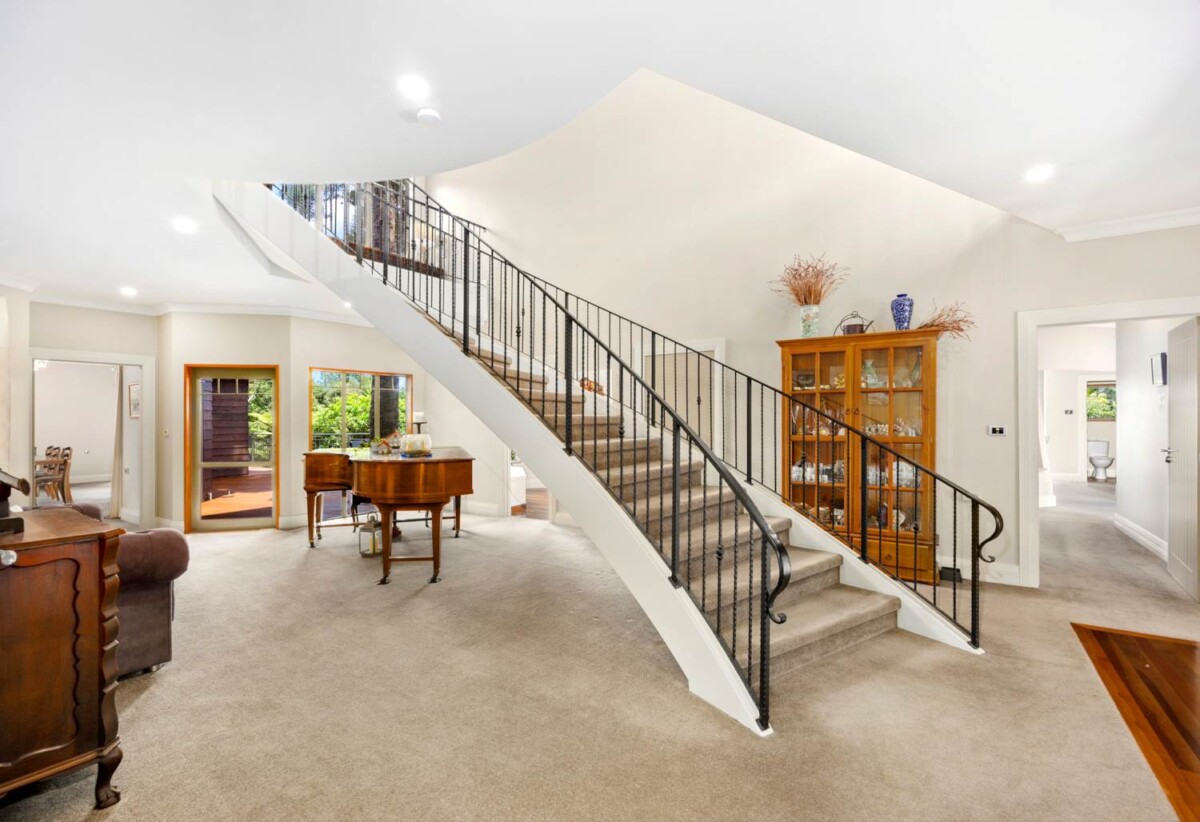 Brick Luxury 6 beds lifestyle house on a private gated 2.46 hectares (mol) of native bush, adorned with established Kauri and Rimu trees, 251 Whitehills Road, Waitoki, Wainui, Auckland