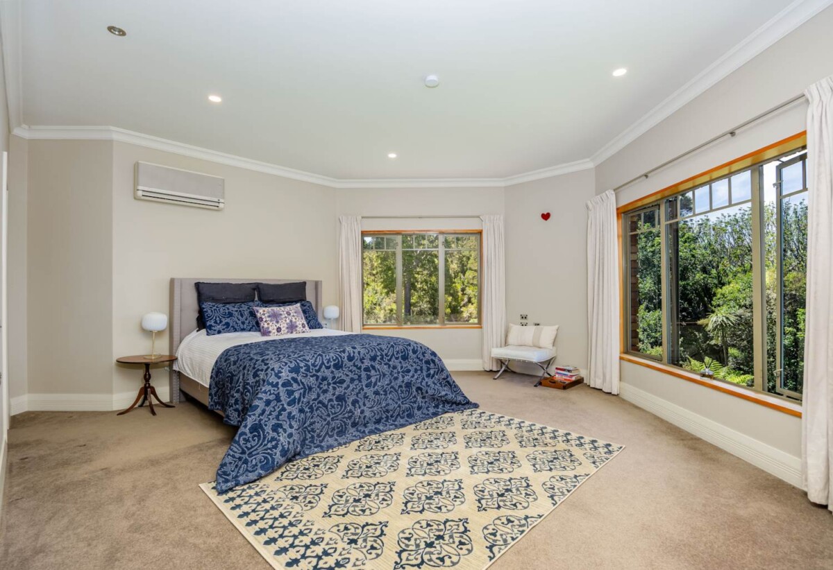 Brick Luxury 6 beds lifestyle house on a private gated 2.46 hectares (mol) of native bush, adorned with established Kauri and Rimu trees, 251 Whitehills Road, Waitoki, Wainui, Auckland