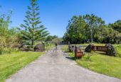 Brick Luxury 6 beds lifestyle house on a private gated 2.46 hectares (mol) of native bush, adorned with established Kauri and Rimu trees, 251 Whitehills Road, Waitoki, Wainui, Auckland