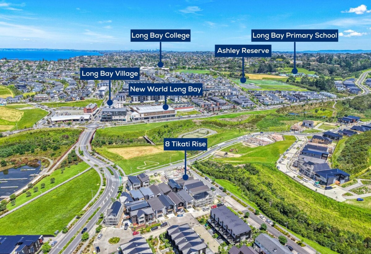 189m2 brandnew standalone 4 beds house with garage on 168m2 section, walks to Long Bay Village, school, beach, 8 Tikati Rise, Long Bay, Auckland