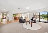 Vendor purchased elsewhere, committed selling, 436m²  Brick 5 beds + office, 4.5 bath house on 8001m² land, including 1 bed 1bath guest suite, Full-sized tennis court, pool, minutes to Albany Mall and Long Bay Village & beaches, 70 Okura River Road, Okura, Auckland