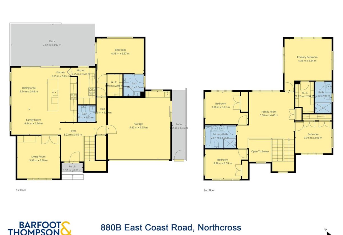 Sherwood School (Auckland) zone, brandnew 5 beds house, 2 kitchens, 2 master suites ( 1 Ensuite ground floor), walks to schools, Lot 2/880 East Coast Road, Browns Bay, Auckland