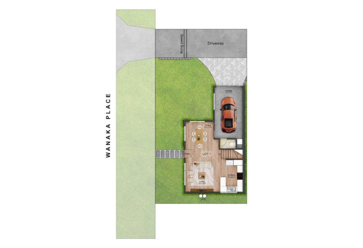 10-Year Stamford Building Guarantee, brandnew standalone freehold 3 beds 2.5 baths home with garage, currently under construction, walks to schools, Lot 1, 23 Wanaka Place, Pakuranga Heights, Auckland