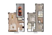 10-Year Stamford Building Guarantee, brandnew standalone freehold 3 beds 2.5 baths home with garage, currently under construction, walks to schools, Lot 1, 23 Wanaka Place, Pakuranga Heights, Auckland