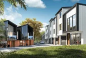 3x properties are being sold together, total land 4515m2 in MHU Zone, with RC for 32 new townhouses +1 existing house remaining on a 900m2 section, 9,11,17 Matipo Road, Te Atatu Peninsula, Auckland