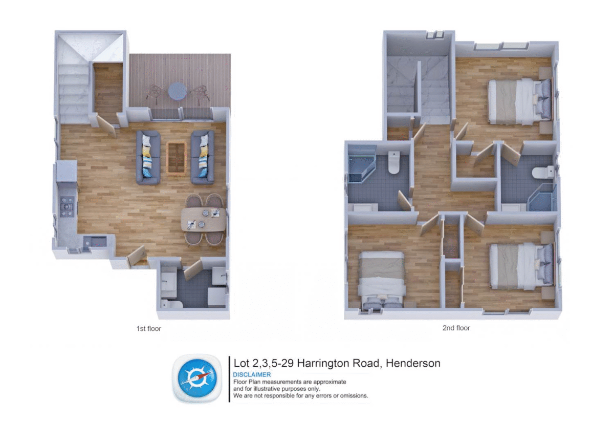 Exclusive Brand New 3 beds 2 baths Homes in Prime Henderson, 29 Harrington Road, Henderson, Auckland