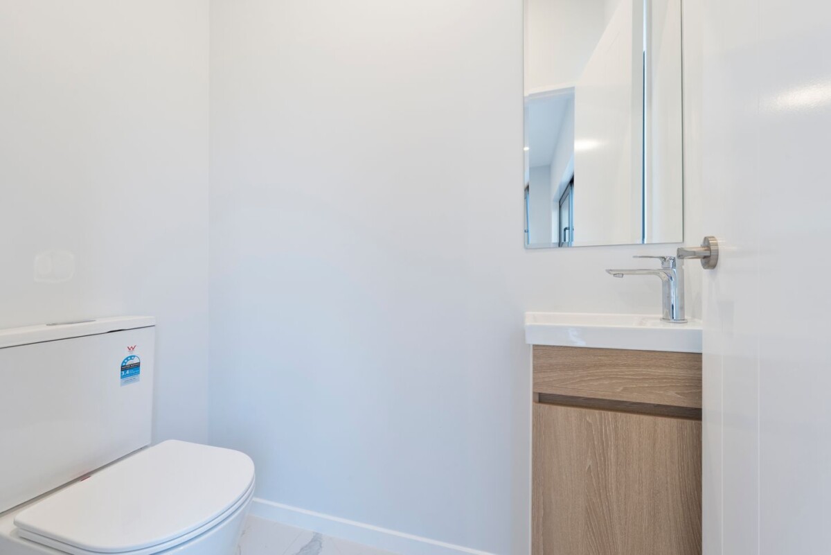 Brandnew 2 beds + study + balcony + 1 rumpus room with ensuite on ground floor, Minutes to WestCity, Lincoln Road shopping, Pak’n Save, 16D Geordie Street, Henderson, Auckland