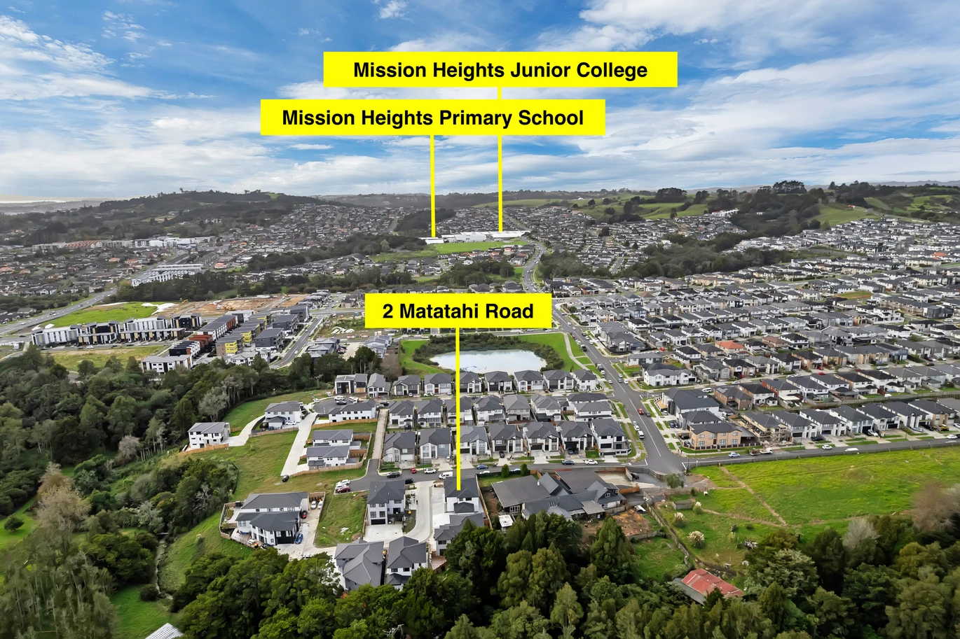 Ormiston school zone, Dual kitchens, ample parking, 8 beds 6.5 baths house on 436m2 section, including a downstairs ensuite and a 2-beds granny with wet bar, 2A Matatahi Road, Flat Bush, Auckland