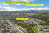 Ormiston school zone, brandnew 6 beds 5.5 baths house on 396m2 section, with 2 kitchens, 2 beds granny, 32 Castlebane Drive, Flat Bush, Auckland