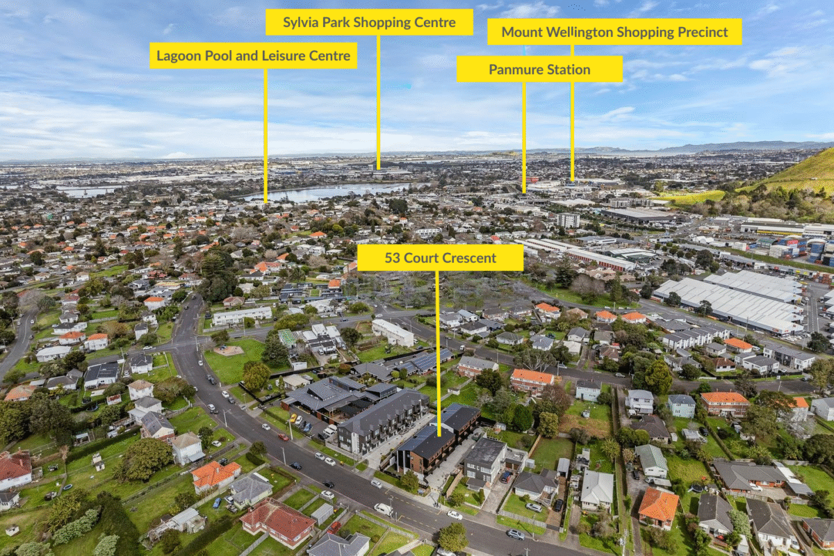 10-year Stamford Building Warranty Insurance, Brandnew freehold 4 beds 3 baths home with garage, minutes from Panmure Basin, Tamaki River, local parks, Lot 4/53 Court Crescent, Panmure, Auckland