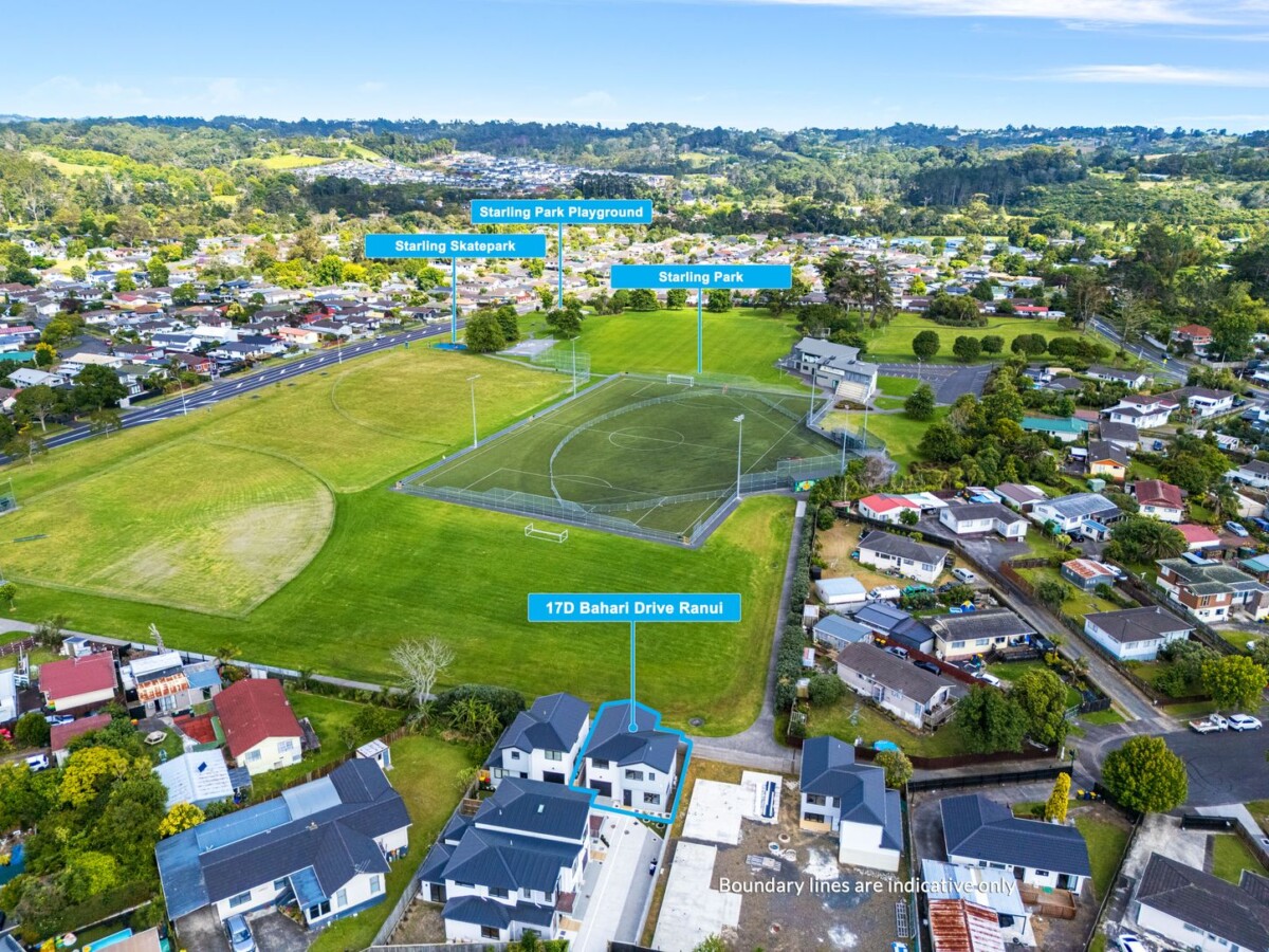 Brandnew 4 beds house with garage and park views, minutes from Motorway SH16, Lincoln Road shops, supermarkets, restaurants, and local amenities, 17D Bahari Drive, Ranui, Auckland