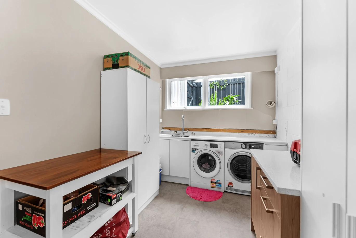 Brick and tile 3 beds 3 baths home, Plus – a self-contained area with its own entrance, featuring a sitting room, study, bathroom, Rumpus, 1/59 Glenmore Road, Sunnyhills, Auckland