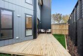 Mt Roskill Grammar school zone, 10-Year Master Builders Guarantee, 134m2 brandnew 3 beds 2.5 bath home, Private backyard with lawn and deck, close to schools, shops, park, with garage on 131m2 section, 1/728 Richardson Road, Hillsborough, Auckland