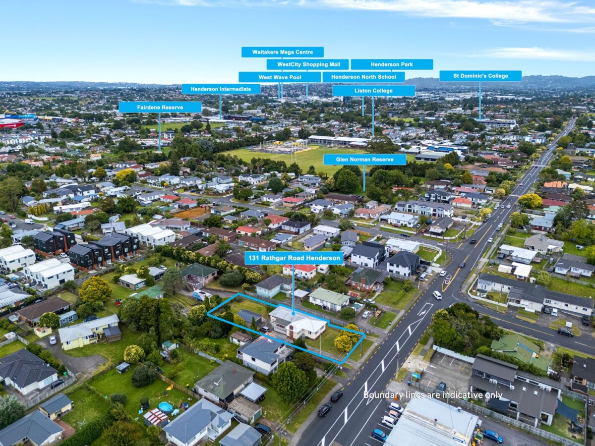 Once in 35 years, 4 beds house on 809m2 section, close to local schools, shops, public transport, live or develop, 131 Rathgar Road, Henderson, Auckland