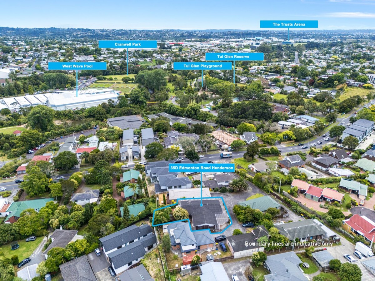 190m2 spacious 4 beds 2 baths house on 546m2 section, minutes from schools, PaknSave, WestCity Mall, 35D Edmonton Road, Henderson, Auckland