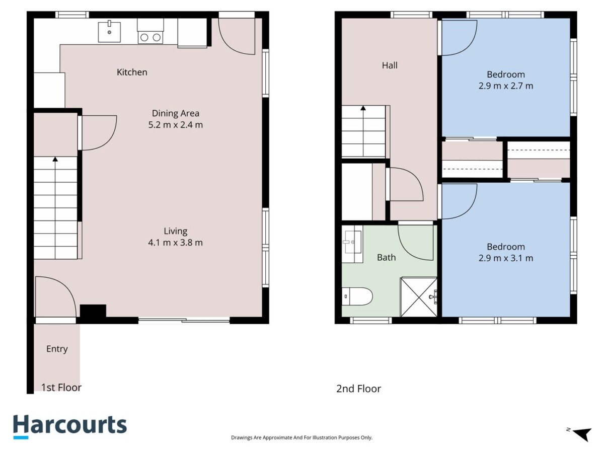 Built by Williams Corporation, 2 beds 1 bath home with a fenced yard on 112m2 section, 1/21 Karamu Street, Te Atatu Peninsula, Auckland
