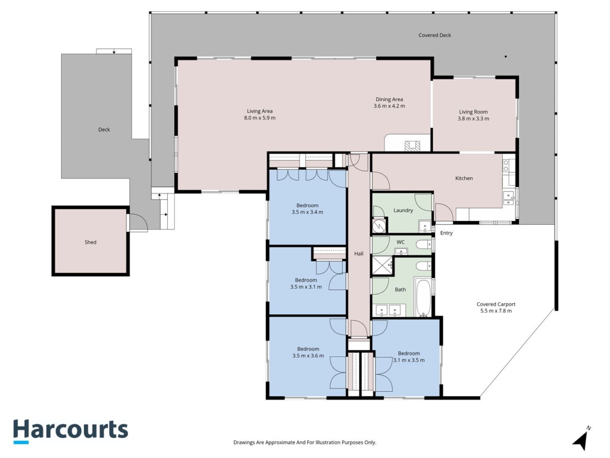190m2 spacious 4 beds 2 baths house on 546m2 section, minutes from schools, PaknSave, WestCity Mall, 35D Edmonton Road, Henderson, Auckland