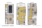 10-year Stamford Building Warranty Insurance, Brandnew freehold 4 beds 3 baths home with garage, minutes from Panmure Basin, Tamaki River, local parks, Lot 4/53 Court Crescent, Panmure, Auckland