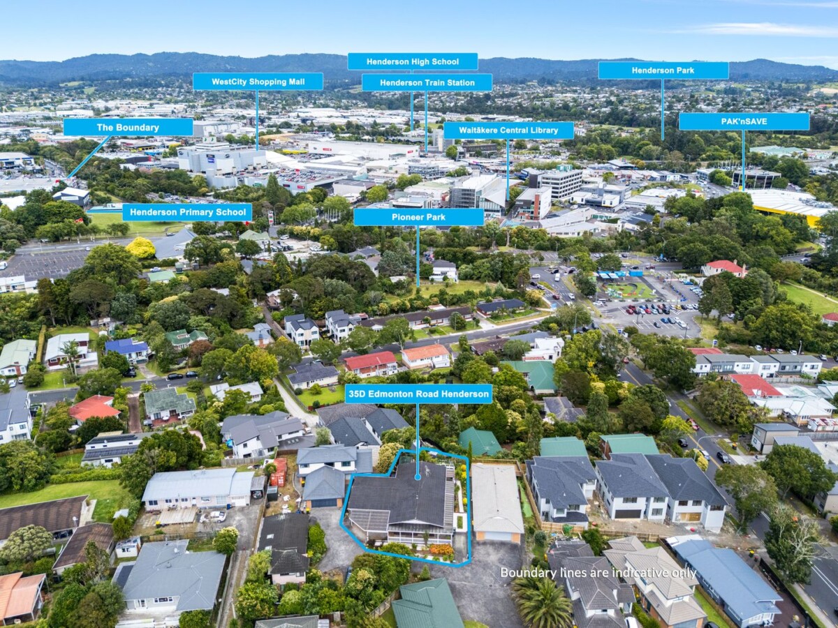 190m2 spacious 4 beds 2 baths house on 546m2 section, minutes from schools, PaknSave, WestCity Mall, 35D Edmonton Road, Henderson, Auckland
