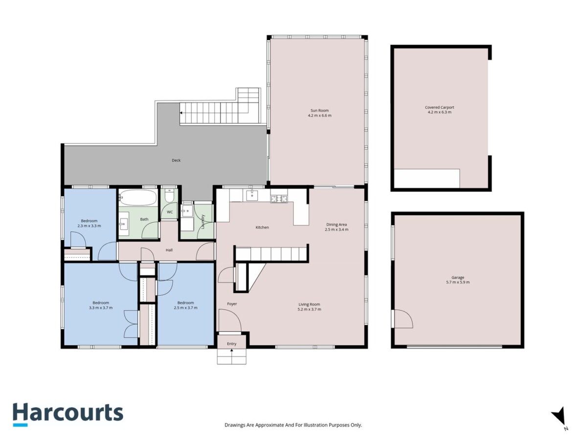3 beds house on 721 m2 section, close to schools, motorwsy access, Northwest and Westgate shopping centres, 9 West Harbour Drive, West Harbour, Auckland