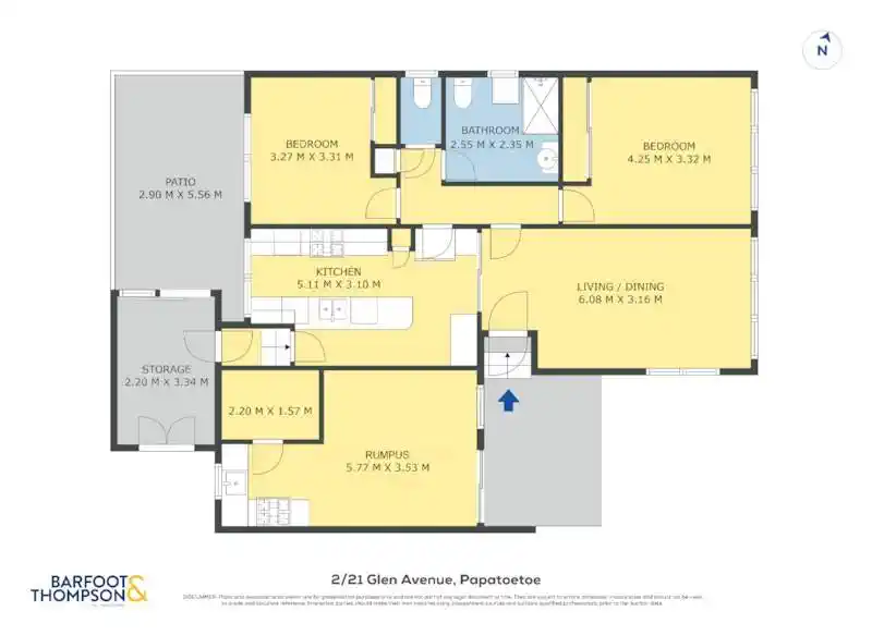 Brick 2 beds home with garage in Papatoetoe’s prestigious Golden Circle, 2/21 Glen Avenue, Papatoetoe, Auckland