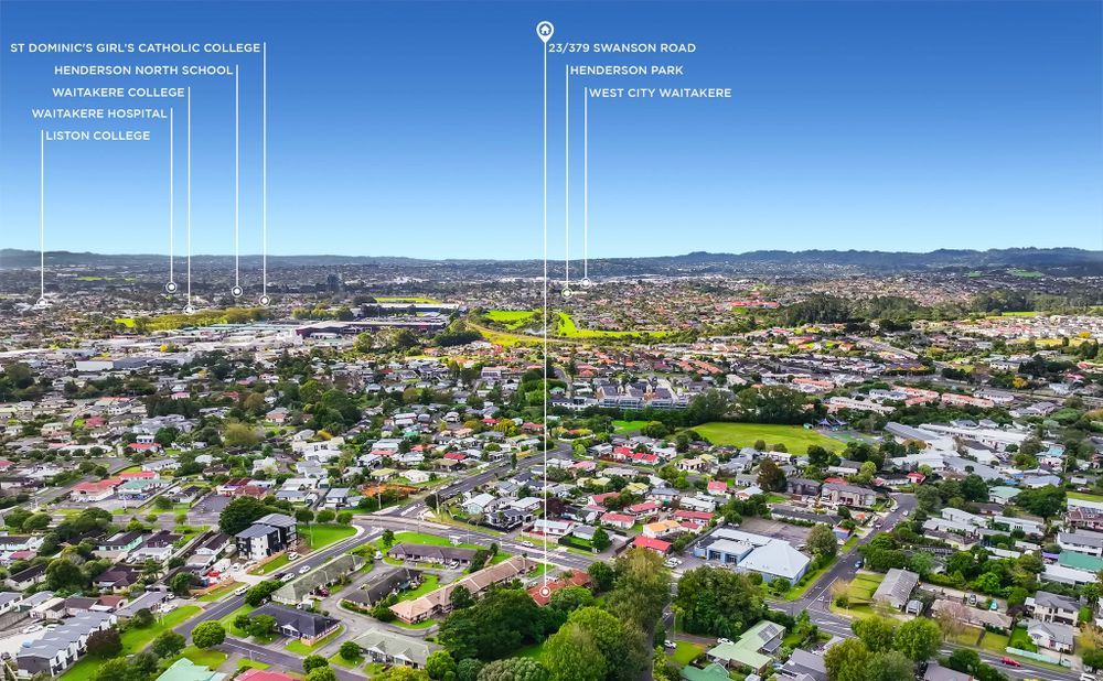 Brick and tile 2 beds 1 bath home with garage, Vacant possession available from 1 August 2027, Government-guaranteed rent of $30,680 per annum, 23/379 Swanson Road, Ranui, Auckland