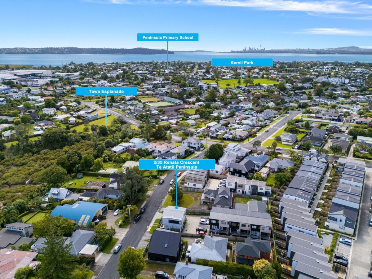 Owner Relocating for Work – This Must Be Sold, freehold 2 beds 1.5 baths home with car park, Moments from local parks, shops, cafes, and peninsula walkway, 2/35 Renata Crescent, Te Atatu Peninsula, Auckland