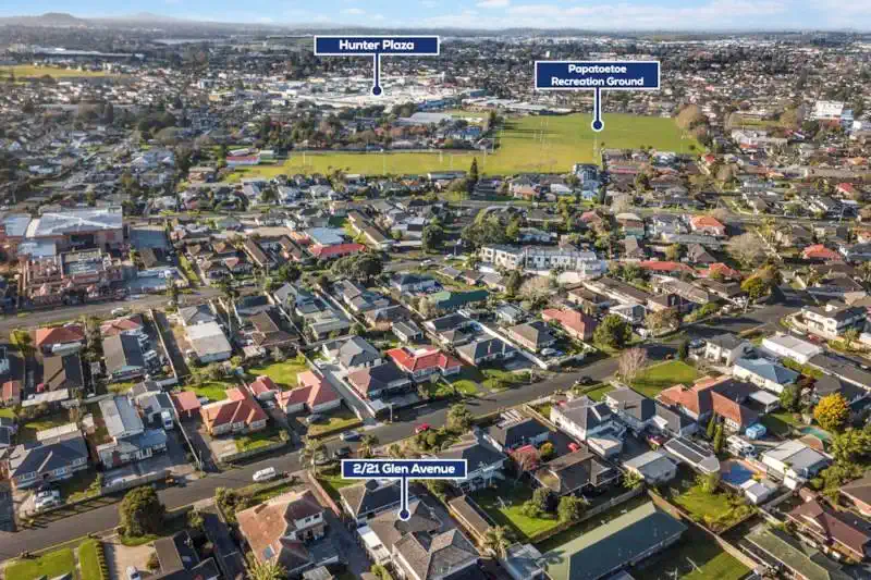 Brick 2 beds home with garage in Papatoetoe’s prestigious Golden Circle, 2/21 Glen Avenue, Papatoetoe, Auckland