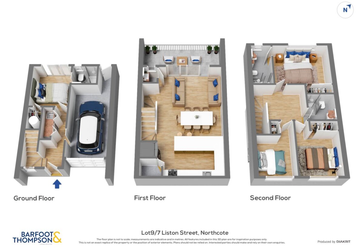 Last One ! Offers Below CV will be considered, brandnew freehold 4 beds 3.5 baths home with garage, no body corp fee, 10-Year Master Build Guarantee , walks to schools and shops, 7D Liston Street, Northcote, Auckland