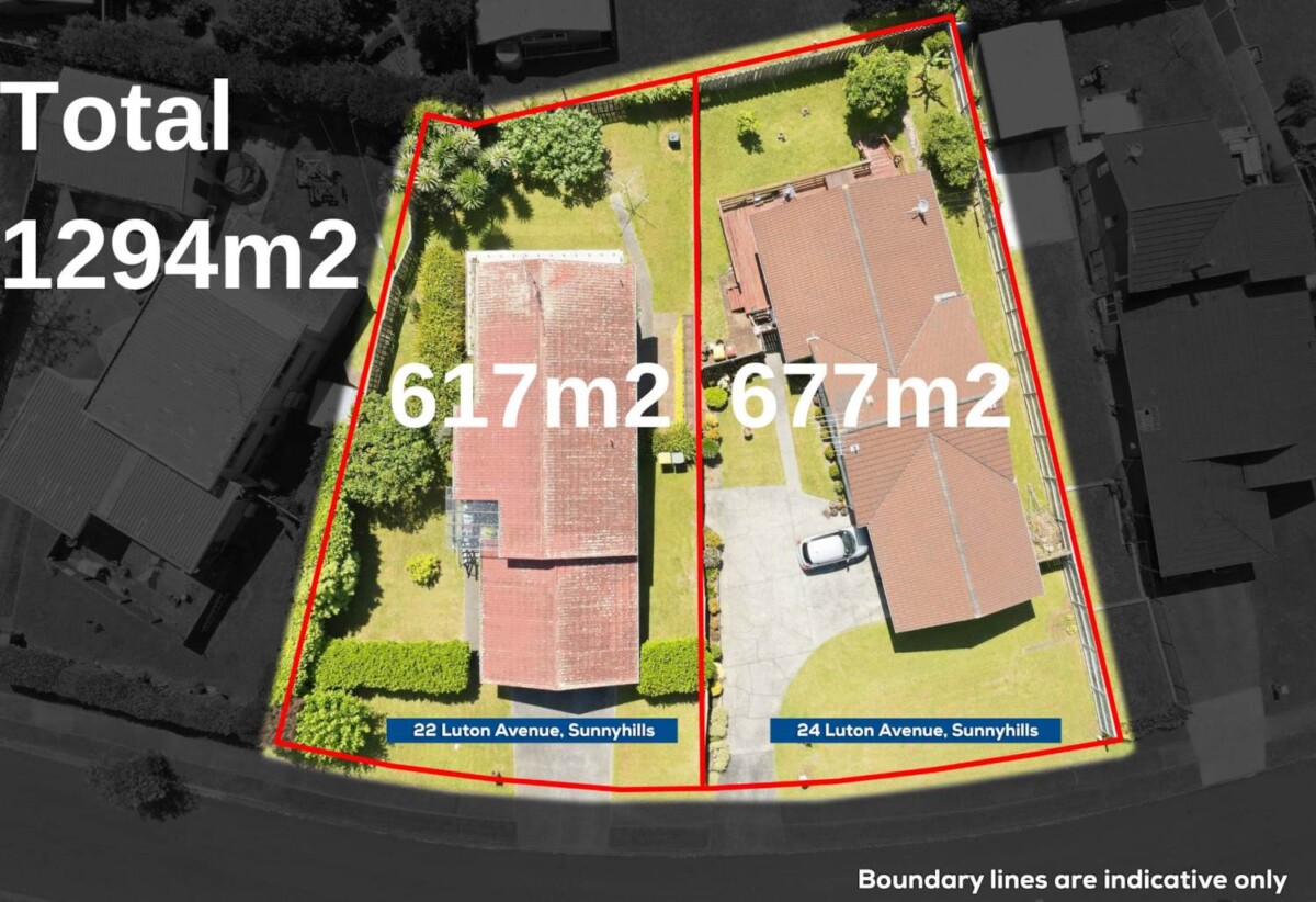 1294m2 Big Section selling Together, 24 Luton Avenue, Sunnyhills, Auckland