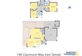 Once in 9 years, Fletcher-Built 3 beds 2.5 bath house on 314m2 section, 0.8 km to Botany Downs Secondary College and Willowbank School (Howick), 19D Claremont Way, East Tamaki Heights, Auckland