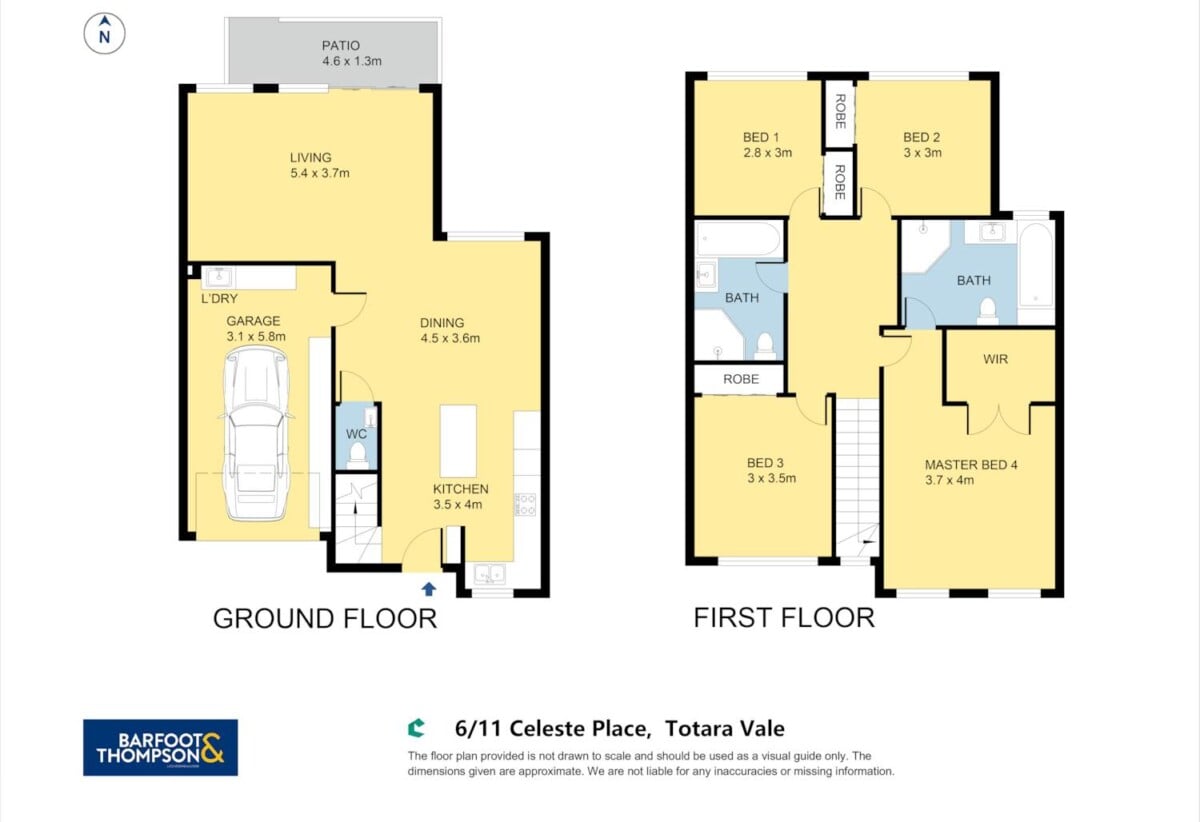 Double Westlake Zone, standalone 4 beds house with garage and backyard, close to supermarket, schools, motorway access, 6/11 Celeste Place, Totara Vale, Auckland