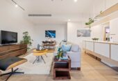 2 beds 2 baths apartment with a big office and double garage, Underfloor heating in both bathrooms , walks to Browns Bay Beach, shops, schools, 05 km to Browns Bay School, 503/32 Anzac Road, Browns Bay, Auckland