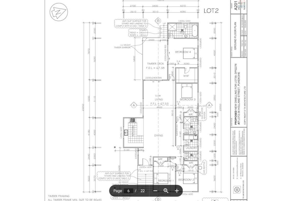 Must sell, 2 Lots (645m² & 744m²), Lots 1&2, 36 Holland Street, Pukekohe, Aucklandwith RC, BC EPA, 6+3 Building Terms Available, Minutes to Pukekohe township, 0.4 km to Pukekohe North School, 1.2 km to Pukekohe Intermediate, 1.6 km to Pukekohe High School,