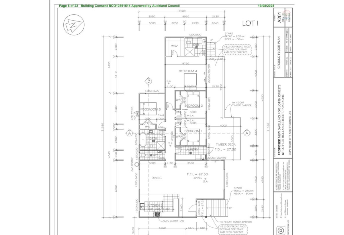 Must sell, 2 Lots (645m² & 744m²), Lots 1&2, 36 Holland Street, Pukekohe, Aucklandwith RC, BC EPA, 6+3 Building Terms Available, Minutes to Pukekohe township, 0.4 km to Pukekohe North School, 1.2 km to Pukekohe Intermediate, 1.6 km to Pukekohe High School,