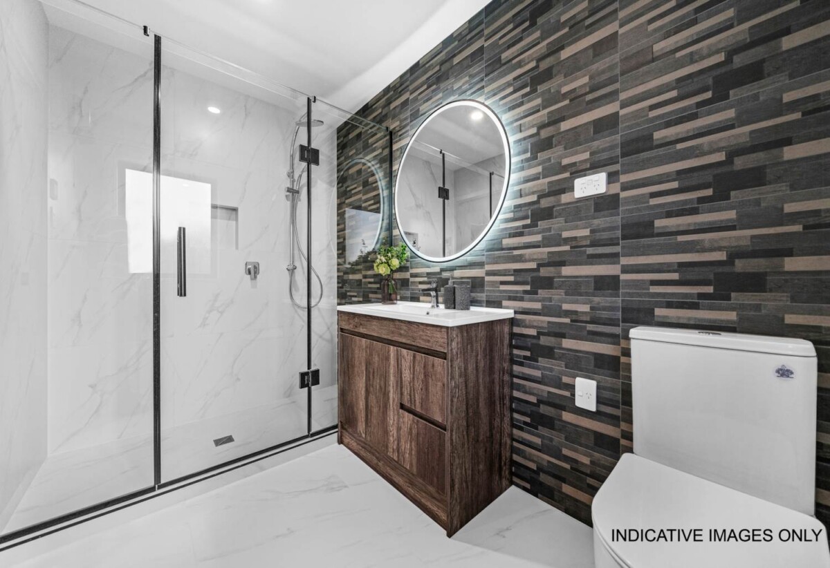 Rangitoto & Double Westlake school zone, brandnew freehold standlone 4 beds 2.5 bath home with double garage, 0.9 km to Mairangi Bay School, 1.4 km to Rangitoto College, Lot 1, 15 Lavery Place, Sunnynook, Auckland
