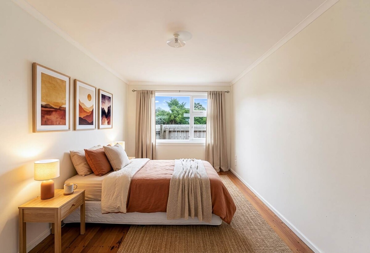 779m2 land, 4 beds 3 baths house (3 beds 2 beds house + 1 bed 1bath sleepout), All the windows have been replaced with aluminium jornery and double glazing ( including the sleepout), 0.2 km to Tamaki School, 9 Larsen Road, Panmure, Auckland