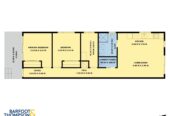 2 beds + study room 1.5 baths home with 2 car parks, 0.1 km to Ngakoroa School, 3.2 km to Rosehill College, 34 Auranga Drive, Karaka, Auckland