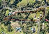 6 beds 2.5 baths houses on 1.4258ha land, a 4 beds 1.5 bath main home + 2 beds 1 bath cottage, currently rented for rented at $690 and $650 per week, 2.4 km to Coatesville School, 2.5 to Albany Senior High School, 136 Ridge Road, Coatesville, Auckland